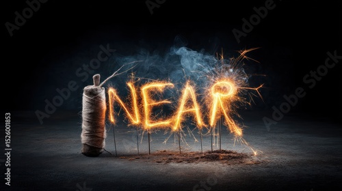 Sparkler spelling word near