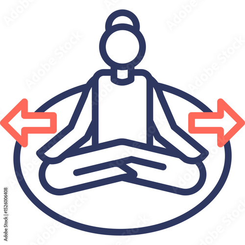 Healthy Boundaries line color icon