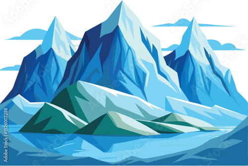 Glacier landscape