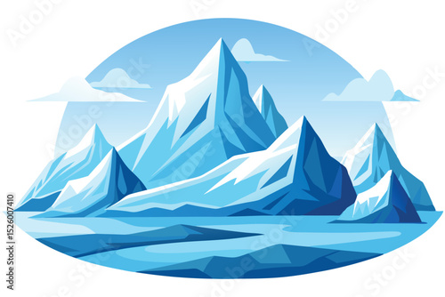 Glacier landscape