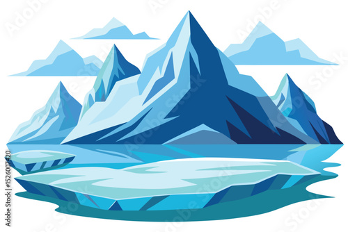Glacier landscape