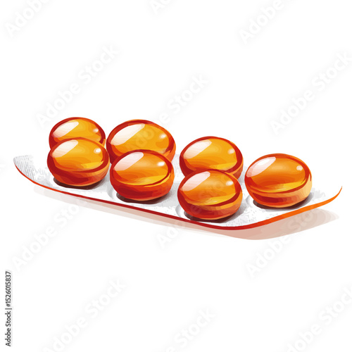 2D flat vector illustration of Pain Relievers, isolated on a white background.