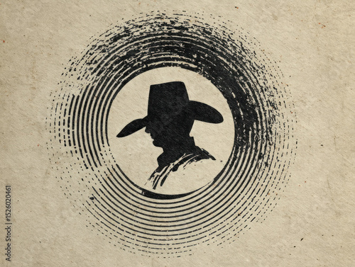 A vintage western-themed gr...