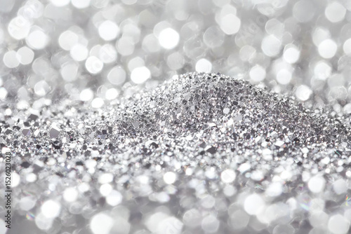 A sparkling white backgroun...
