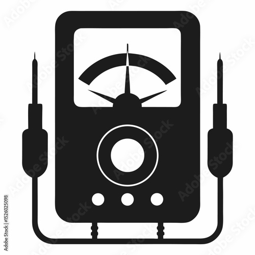 multimeter vector illustration
