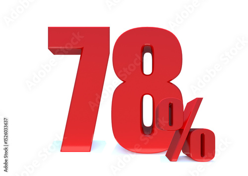 78 Percent off 3d Sign on White Background, Special Offer 78% Discount Tag, Sale Up to 78 Percent Off,big offer, Sale, Special Offer Label, Sticker, Tag, Banner, Advertising, offer ... See More 