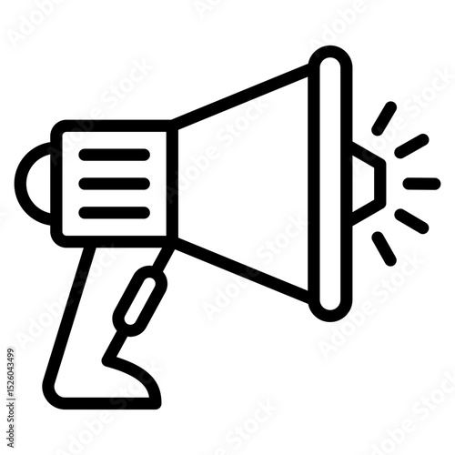 Marketing line icon