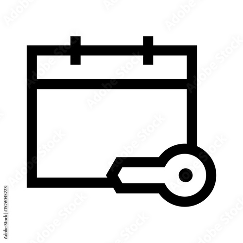 Calendar Lock Icon