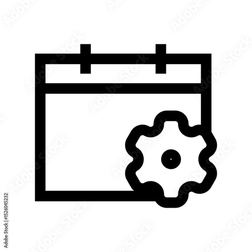 Calendar Settings Icon