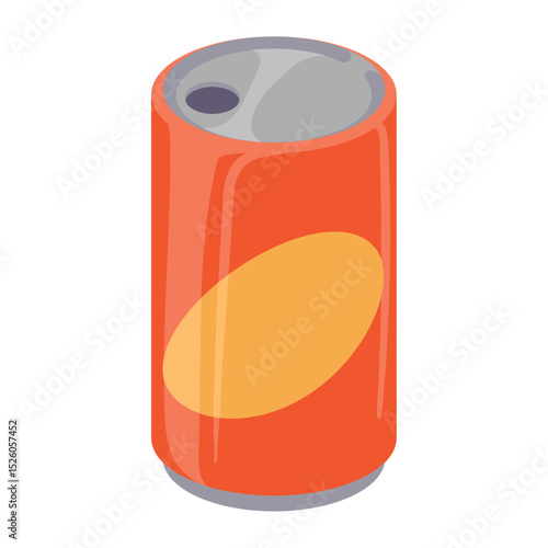 Soda Can Vector Illustration