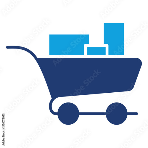 Buy Flat Blue Icon