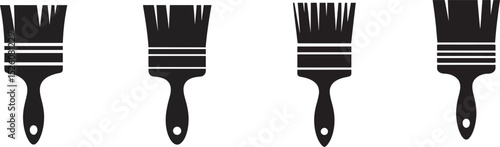 set of paintbrush 