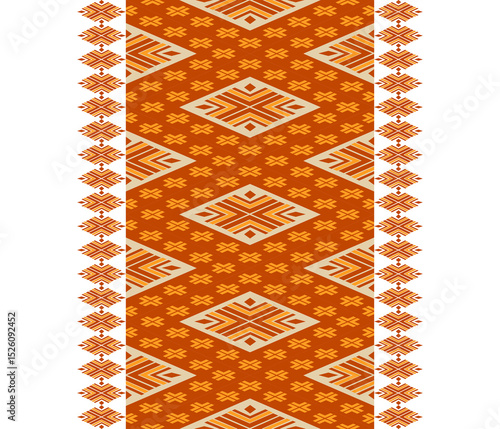 Geometric ethnic pattern, Vector, Seamless pettern, Navajo, Native american, Fashion.