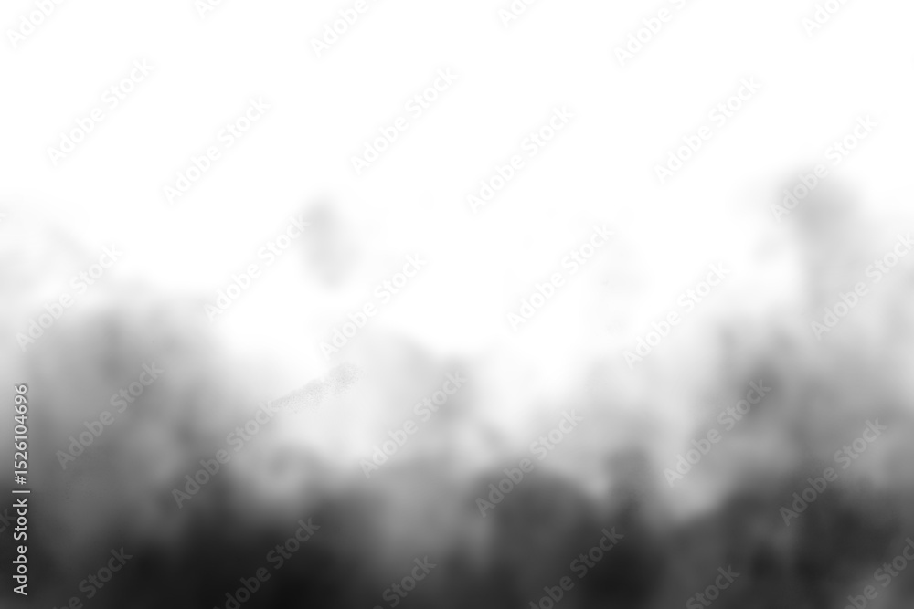 Fototapeta premium Grey fog with a soft misty effect. adds subtle haze for design layers and creative projects