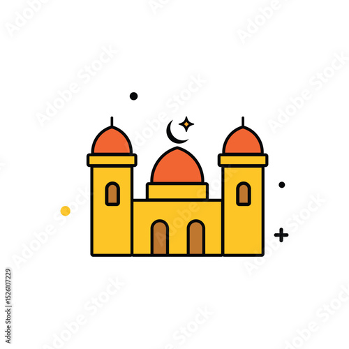 Icons for muslim hajj