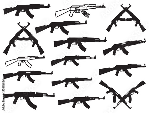 AK-47 SILHOUETT
