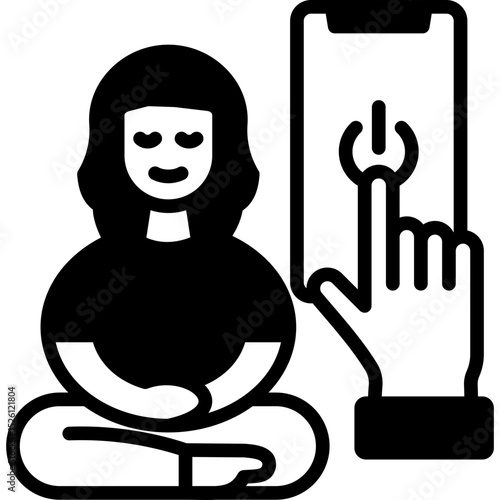 Digital Detox mixed icon