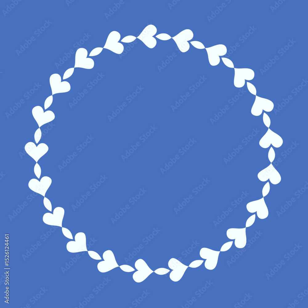 Obraz premium cute square pattern illustration