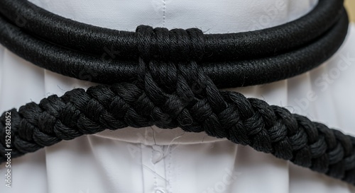 Close-up of a Traditional Arabian Agal