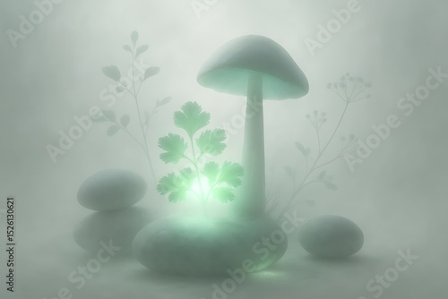 Dreamlike Ethereal Still Life with Soft Focus