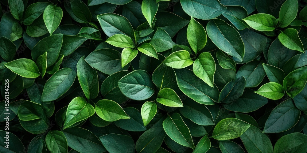 A lush green leafy plant with a dense, textured surface, occupying the entire frame, with a background of dark green leaves and a hint of sunlight filtering through. A lush green leafy plant with a dense, textured surface, occupying the entire frame, with a background of dark green leaves and a hint of sunlight filtering through.