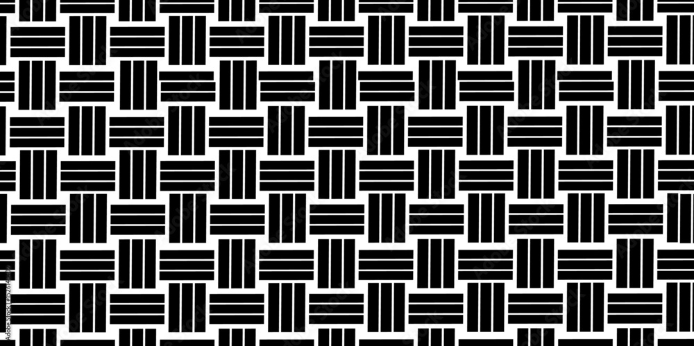 Weave Pattern Showing Repetition Useful as Background. Minimal line Seamless geometric pattern with shapes. Decoration and maze ornament square wall tile. colorful rattan weave texture background. Weave Pattern Showing Repetition Useful as Background. Minimal line Seamless geometric pattern with shapes. Decoration and maze ornament square wall tile. colorful rattan weave texture background.
