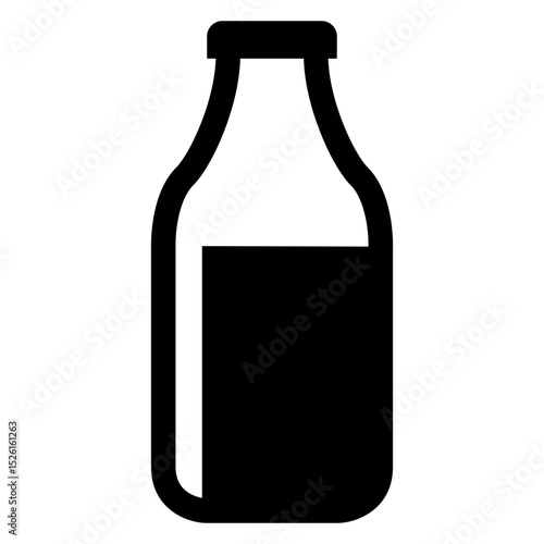 Icono botella leche