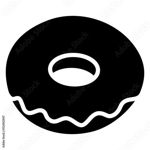 Logo pastelería. Icono donut