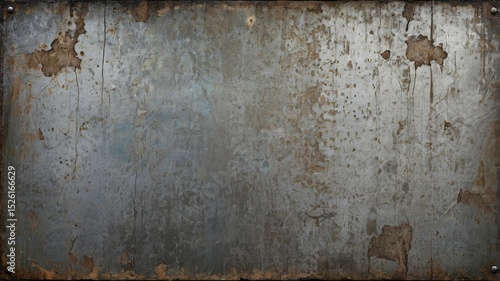 Grunge weathered, scratched gray metal texture background wallpaper. Rough Backdrop, abstract, tattered, worn out material, distressed, detailed composition

