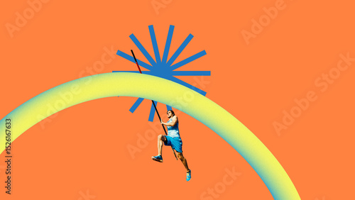 Slika na platnu Abstract sport design