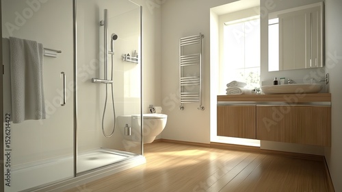 Wallpaper Mural Bathroom door widened for mobility aid access with sliding mechanism Torontodigital.ca