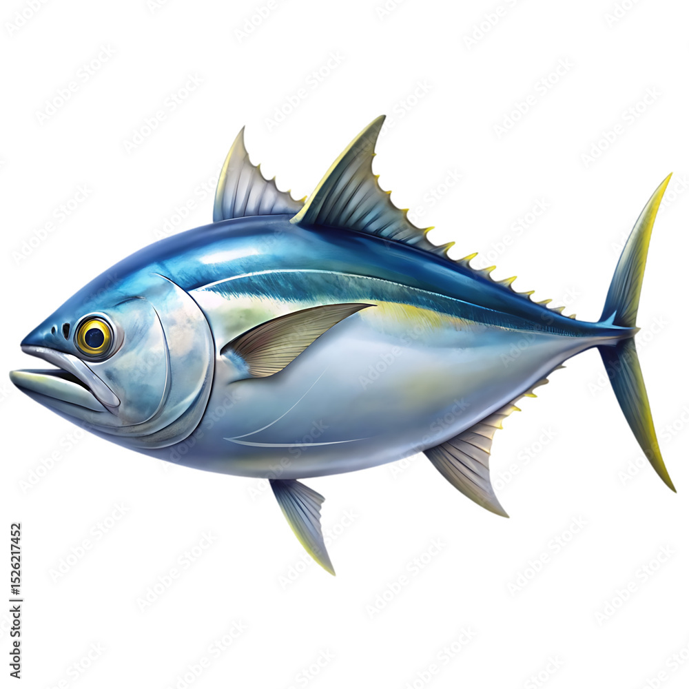 Fototapeta premium Yellowfin Tuna Image