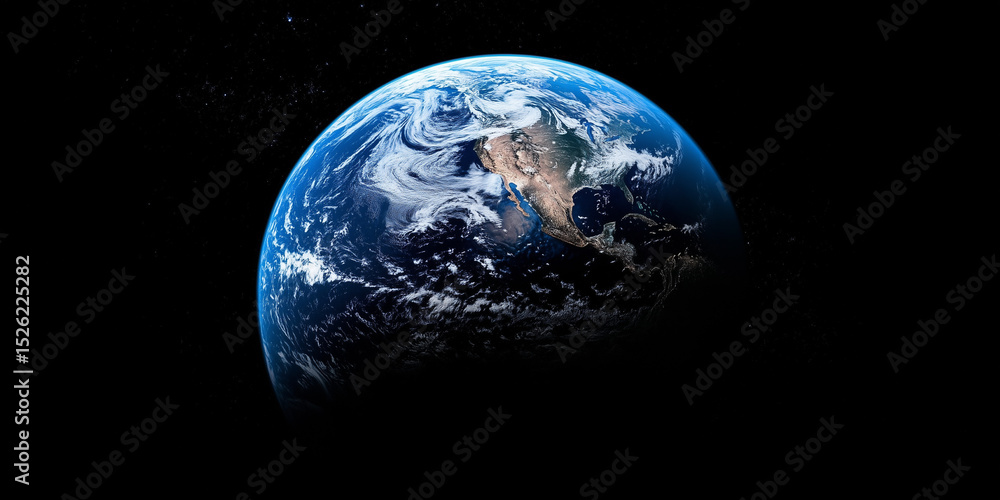 Obraz premium Hydrogen energy revolution planet earth global economy insights space view innovative solutions