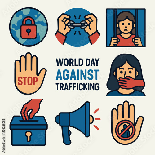WORLD DAY AGAINTS TRAFFICKING SOCIAL MEDIA POST