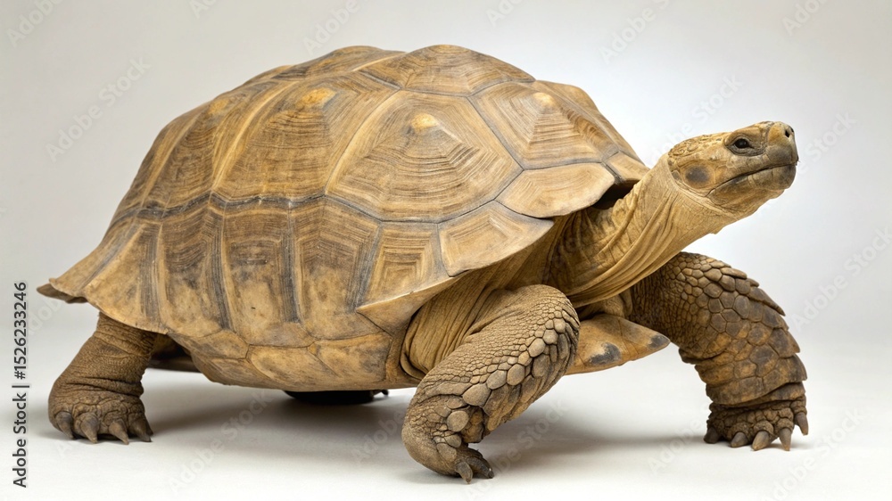 Obraz premium Galapagos Tortoise on studio background