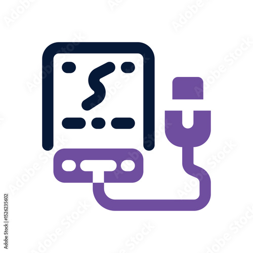 powerbank duotone icon. Sleek and modern vector icon for websites, mobile apps, marketing materials, and corporate design. Fully scalable and ready to use.
