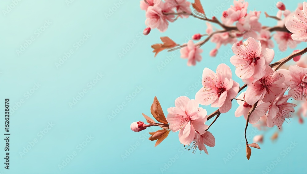 Beautiful spring background with blooming cherry blossoms Beautiful spring background with blooming cherry blossoms