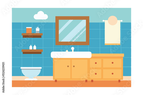 Modern Bathroom Design Clean Lines, Functional Style