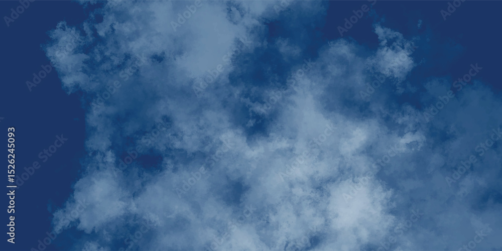 Fototapeta premium The horizon adorned with soft, luminescent clouds offering an elegant, contemplative spectacle