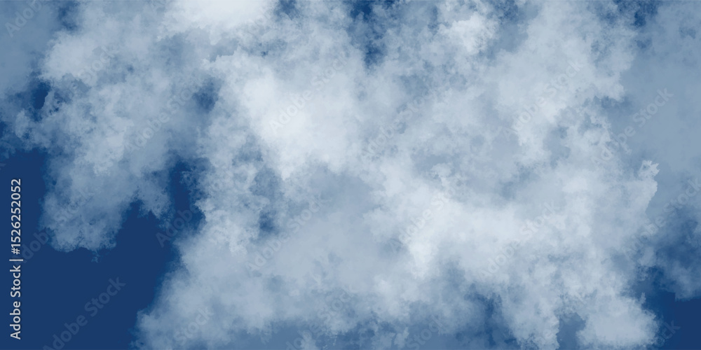 Obraz premium An infinite sky filled with delicate, cotton-like clouds that stretch toward the horizon in perfect harmony