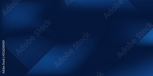 Vector dark navy blue silver abstract pattern background. Geometric shape. Line triangle angle fold polygon abstract simple design modern