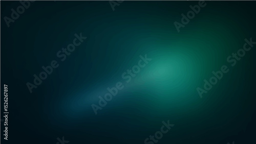Abstract black blue green gradient smooth background. Abstract background design. Premium Black blue green background design. Illustration. Vector.