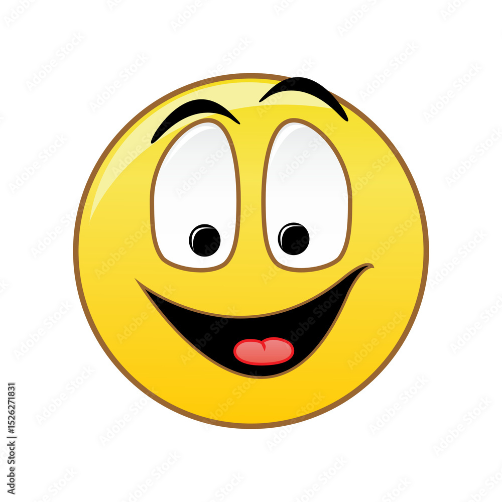 Fototapeta premium smiley face emoticon