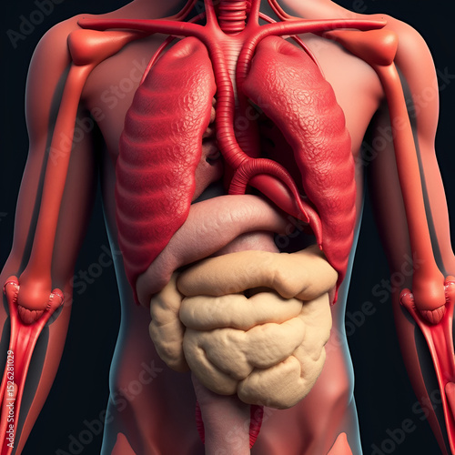 human anatomically organs.