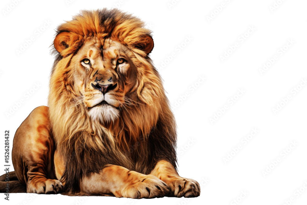 Fototapeta premium Lion (JPG 300Dpi 10800x7200)