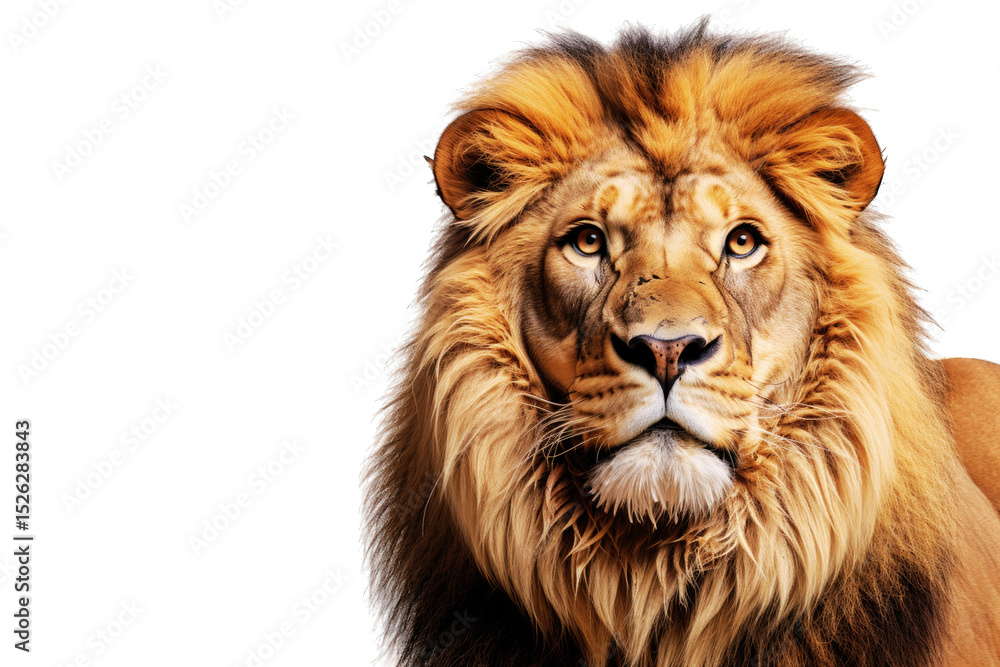 Naklejka premium Lion (JPG 300Dpi 10800x7200)