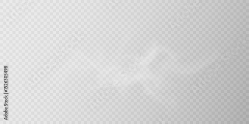 Detailed Smoky Effect with Dark Texture on Transparent Background for Dramatic or Atmospheric Design Use