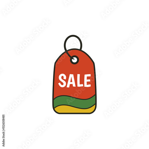 Juneteenth Sale Tag – African Pattern Discount Label