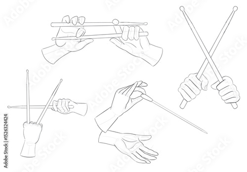 Musician's hands