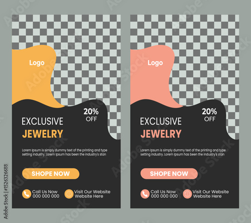  Jewelry Facebook and Instagram Story Template

